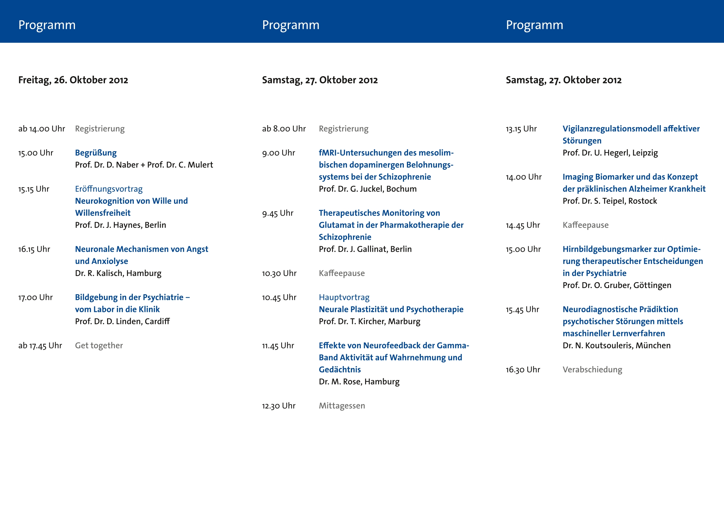 Symposium 2012